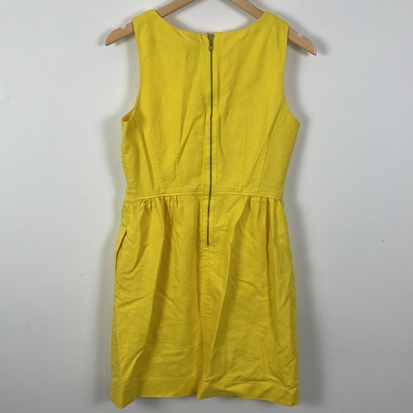 J.Crew Gelb Yellow Summer Dress - 8 - Picture 4 of 4
